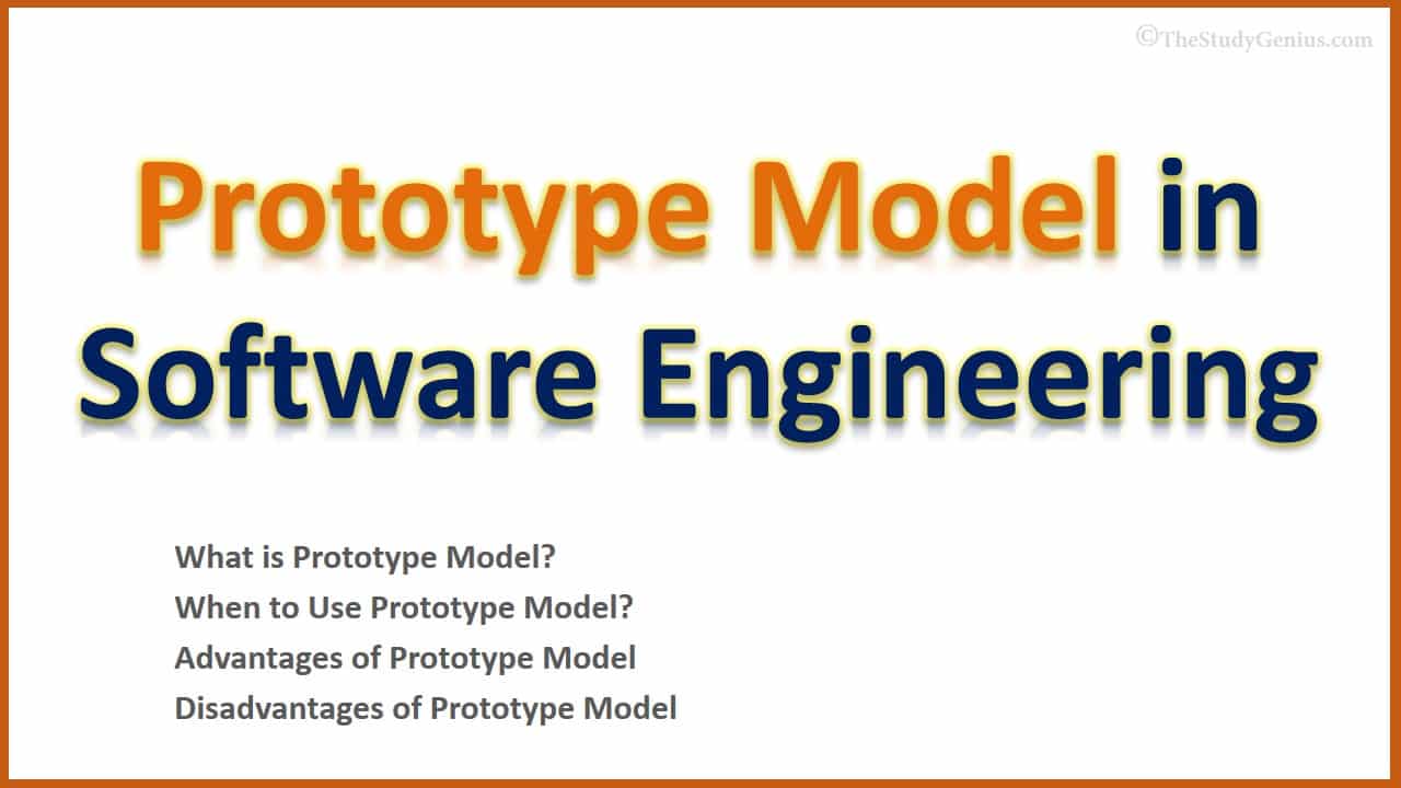 Prototype Model in Software Engineering